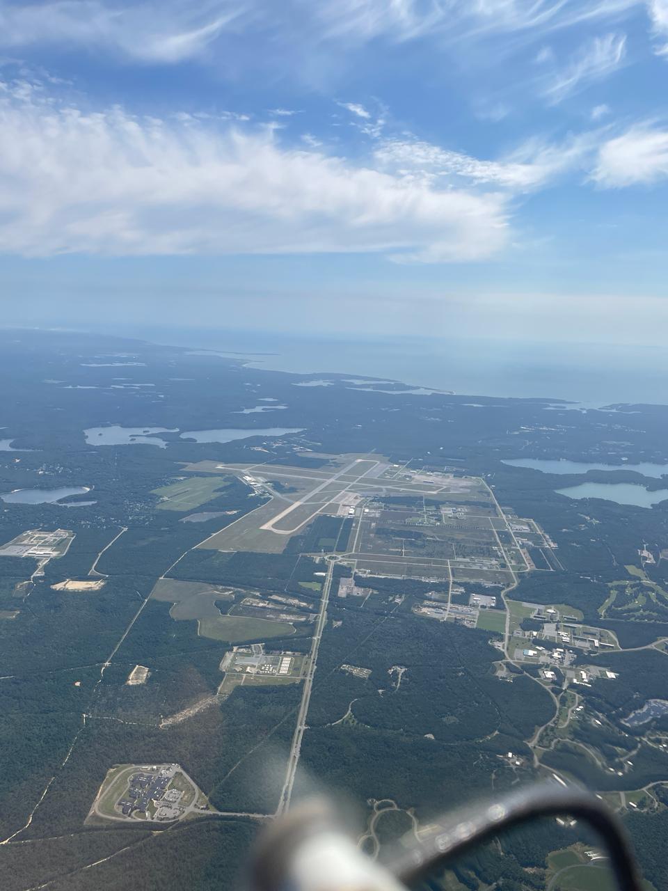 Flight over New Hampshire